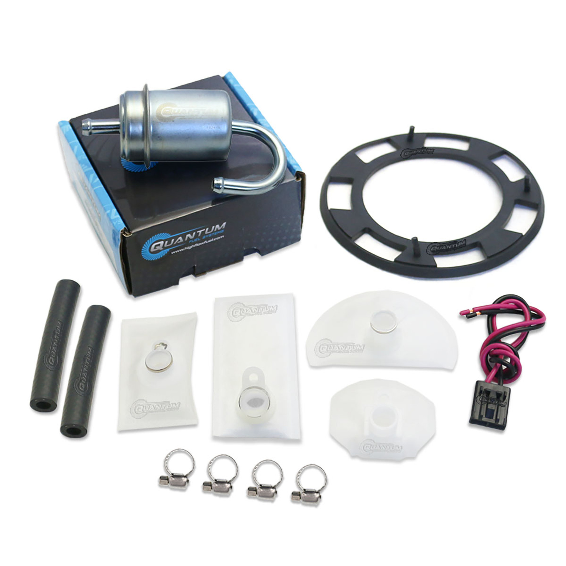 Quantum Fuel Systems Fuel Pump Repair Kit w/ Tank Seal, Fuel Filter, Strainer for the RC51 2000-2006 Quantum Fuel Systems Fuel Pump Repair Kit w/ Tank Seal, Fuel Filter, Strainer for the RC51 2000-2006
